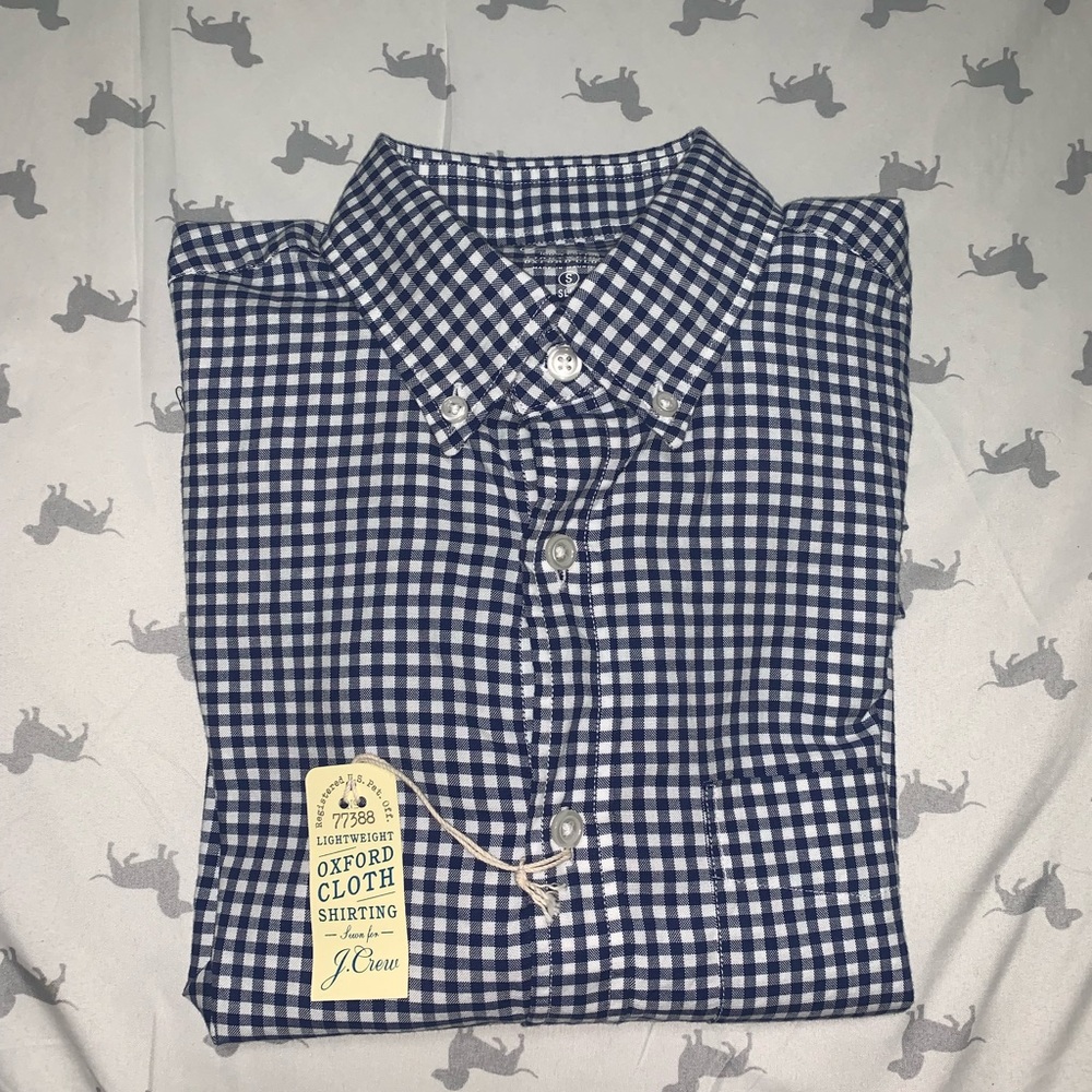 Slim Lightweight Oxford Shirt - Summertime Gingham